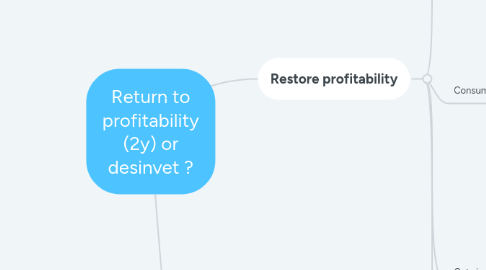 Mind Map: Return to profitability (2y) or desinvet ?