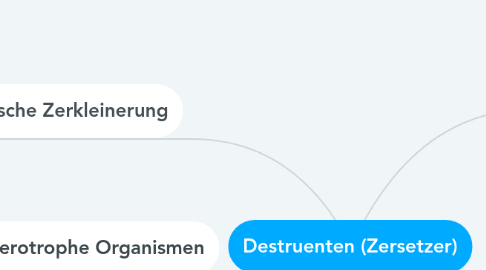 Mind Map: Destruenten (Zersetzer)