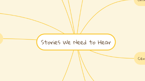 Mind Map: Stories We Need to Hear