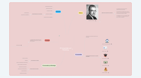 Mind Map: El Consumidor y el Marketing