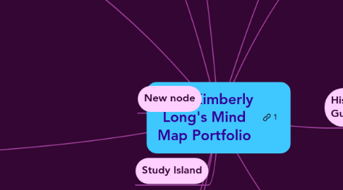 Mind Map: Kimberly Long's Mind Map Portfolio