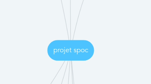 Mind Map: projet spoc