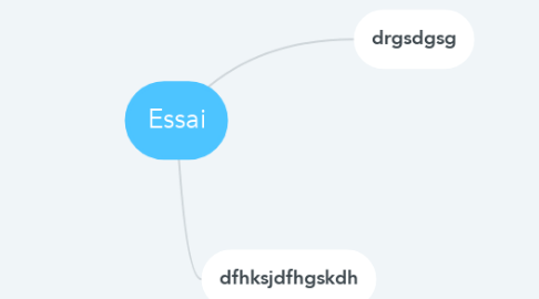 Mind Map: Essai