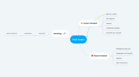 Mind Map: Het brein