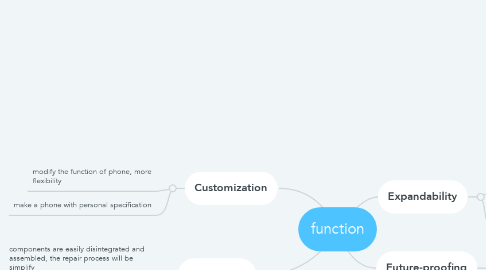 Mind Map: function