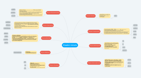 Mind Map: Kingdom Animalia