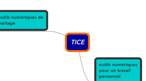 Mind Map: TICE