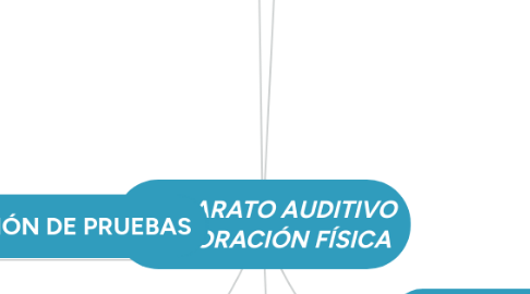 Mind Map: APARATO AUDITIVO EXPLORACIÓN FÍSICA