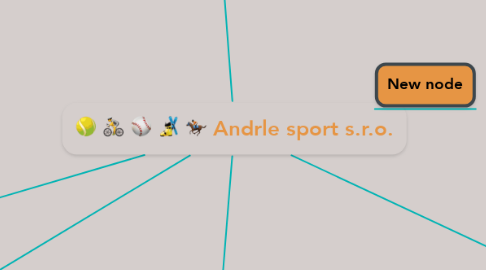 Mind Map: Andrle sport s.r.o.