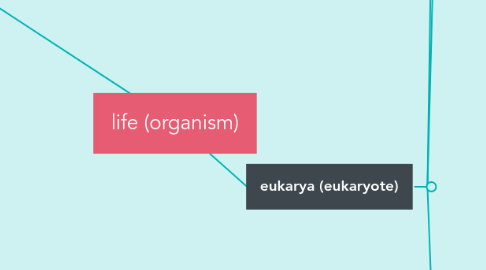 Mind Map: life (organism)