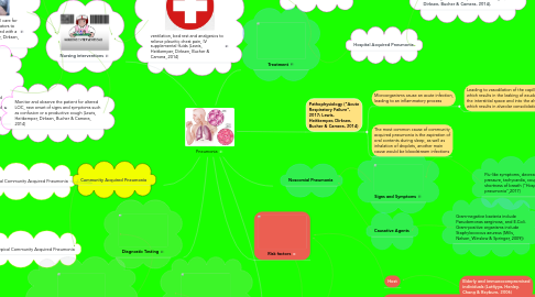 pneumonia concept map