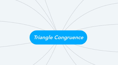 Mind Map: Triangle Congruence