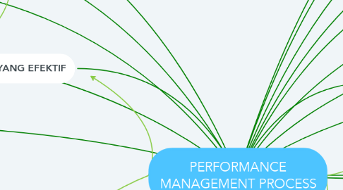 Mind Map: PERFORMANCE MANAGEMENT PROCESS