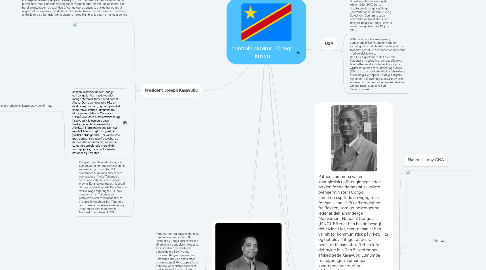 Mind Map: centrale aktører i Congo krisen