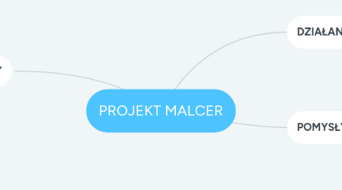 Mind Map: PROJEKT MALCER