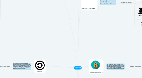 Mind Map: SOFTWARE