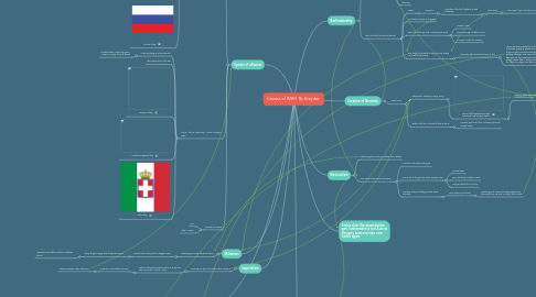 Mind Map: Causes of WW1 By Brayden