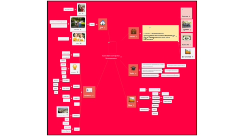 Mind Map: Балова Екатерина Николаевна