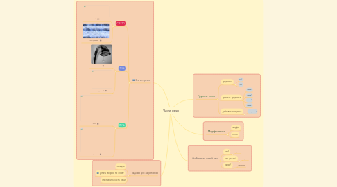 Mind Map: Части речи