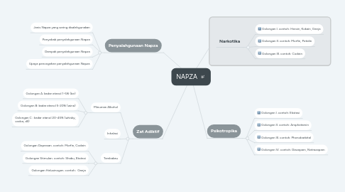 Mind Map: NAPZA