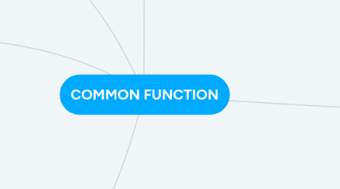 Mind Map: COMMON FUNCTION