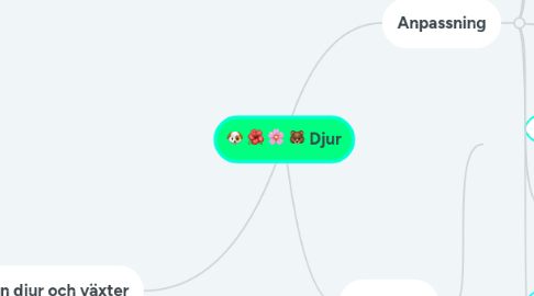 Mind Map: Djur