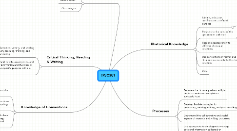 Mind Map: TWC301