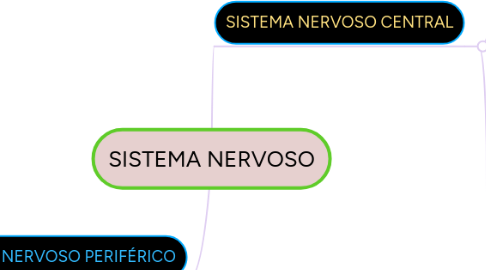 Mind Map: SISTEMA NERVOSO