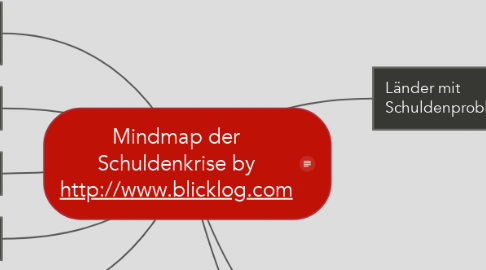 Mind Map: Mindmap der Schuldenkrise by http://www.blicklog.com