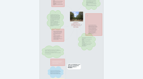 CAMBIOS AMBIENTALES A LO LARGO DE LA HISTORIA | MindMeister Mapa Mental CAMBIOS AMBIENTALES A LO LARGO DE LA HISTORIA | MindMeister Mapa Mental