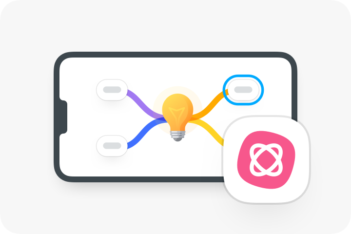 Mind map app - ideas on the go